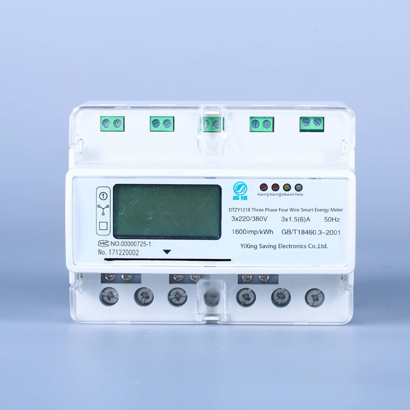 Wifi 3 Phase Din Rail Meter Smart Multi Tarif Energi Digital 3p4w ...